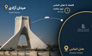 مسافرخانه اطراف میدان آزادی