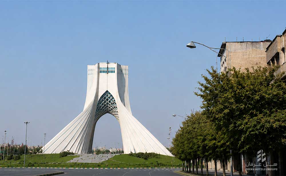 مهمانپذیر اطراف میدان آزادی تهران